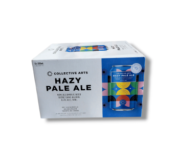 Collective Arts Hazy Pale Ale Non-Alcoholic Beer (6x355mL)
