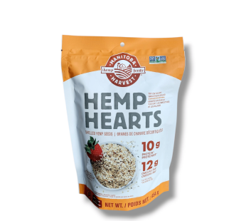 Manitoba Harvest Hemp Hearts Shelled Hemp Seeds (454g)