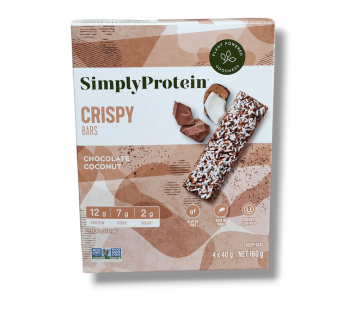 Simply Protein Crispy Bars Chocolate Coconut (160g)
