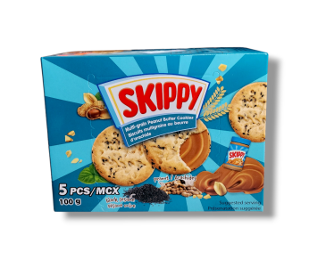 Skippy Multi Grain Peanut Butter Cookies (100g)