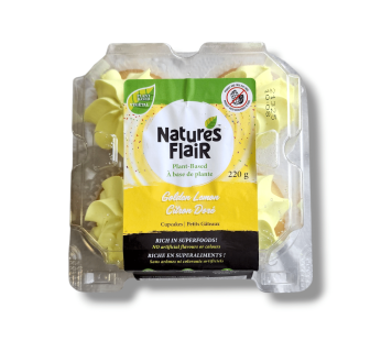 Natures Flair Golden Lemon Cupcakes (220g)