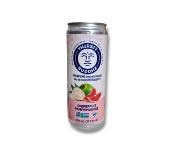 Thirsty Buddha Sparkling Coconut Water Grapefruit (330mL)