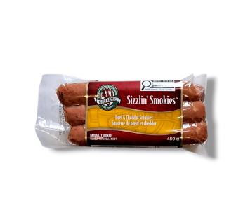 Grimm’s Sizzlin Smokies Beef & Cheddar Smokies (450g)