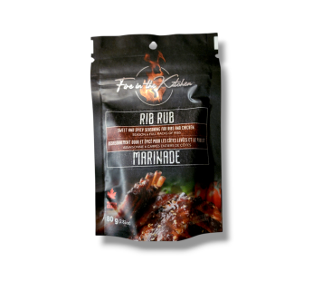 Fire In The Kitchen Rib Rub (6x80g)