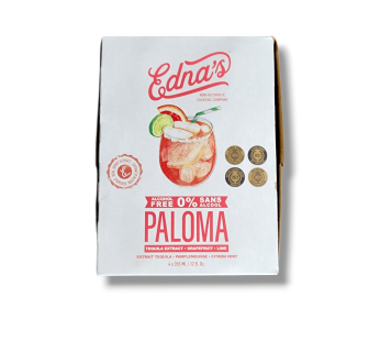 Edna’s Non-Alcoholic Paloma (4x355mL)