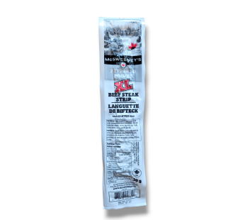 McSweeney’s Peppered XL Beef Steak Strip (50g)
