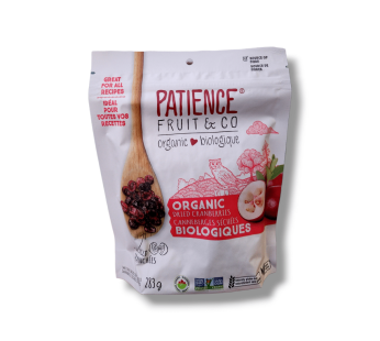 Patience Fruit & Co Organic Dried Cranberries (283g)