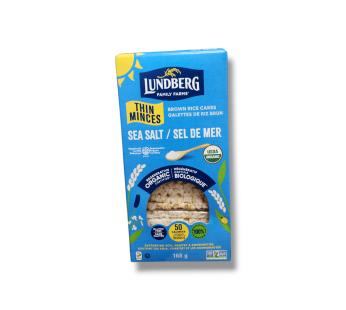 Lunderberg Thin Minces Sea Salt (168g)