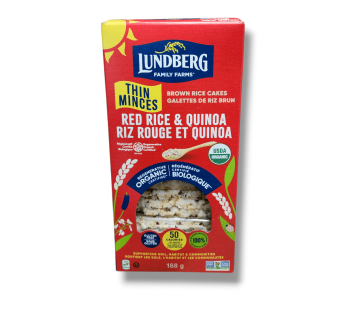 Lundberg Thin Minces Red Rice & Quinoa (168g)