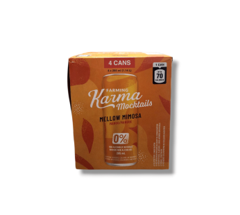 Karma Mocktails Mellow Mimosa Mango (4x285mL)
