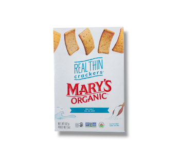 Mary’s Organic Thin Crackers Sea Salt (142g)