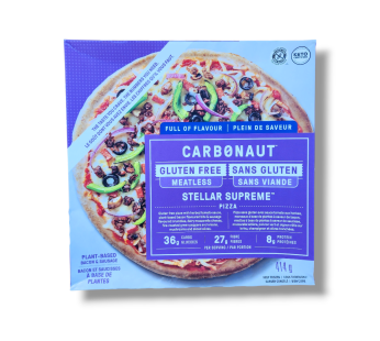 Carbonaut Gluten Free Stellar Supreme Pizza Plant-Based (414g)