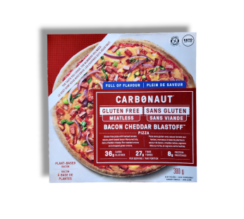 Carbonaut Meatless Bacon Cheddar Blastoff Pizza (380g)