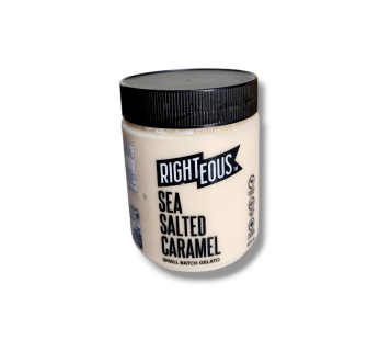 Righteous Sea Salted Caramel Ice Cream (473mL)