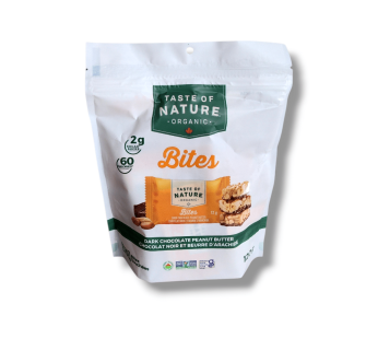 Taste Of Nature Bites Dark Chocolate Peanut Butter (120g)